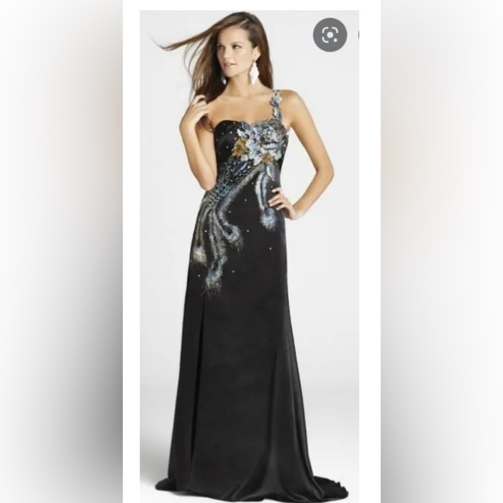 Blush Peacock Prom Dress by Alexia dress